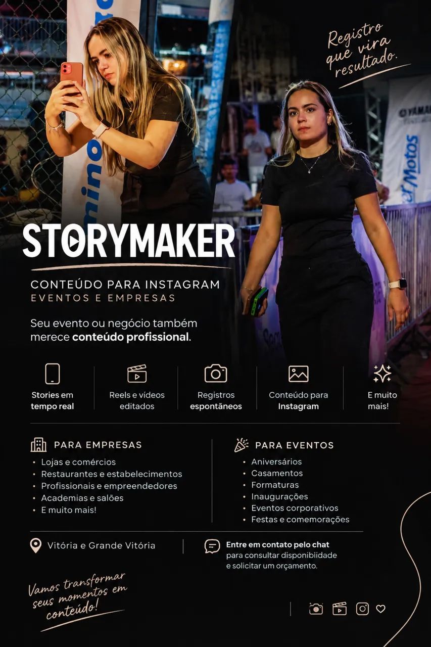 Storymaker para Eventos e Empresas | Stories + Reels