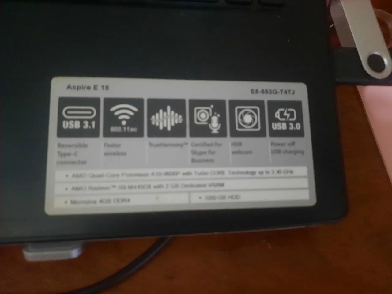 Notebook acer tela de 17 polegadas - Foto 4