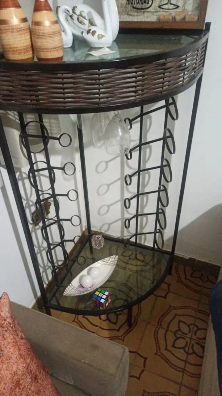 Adega e mesa pré montada, descrição*(adega vendida ) - Foto 5