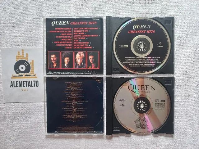 Cd Queen - Greatest Hits I e II (2 Unidades) - Foto 2
