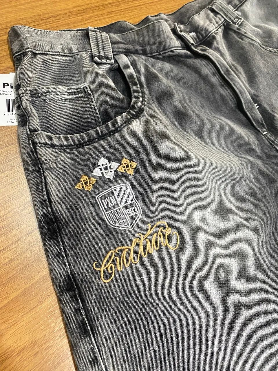 Bermuda Jeans PIXA-IN Tamanho: 44 - Foto 2