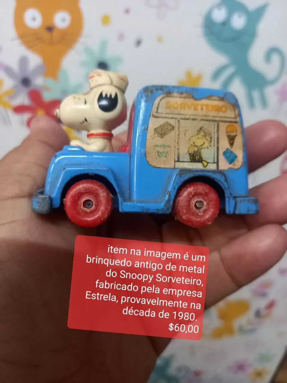 Carro do esnope da Disney 