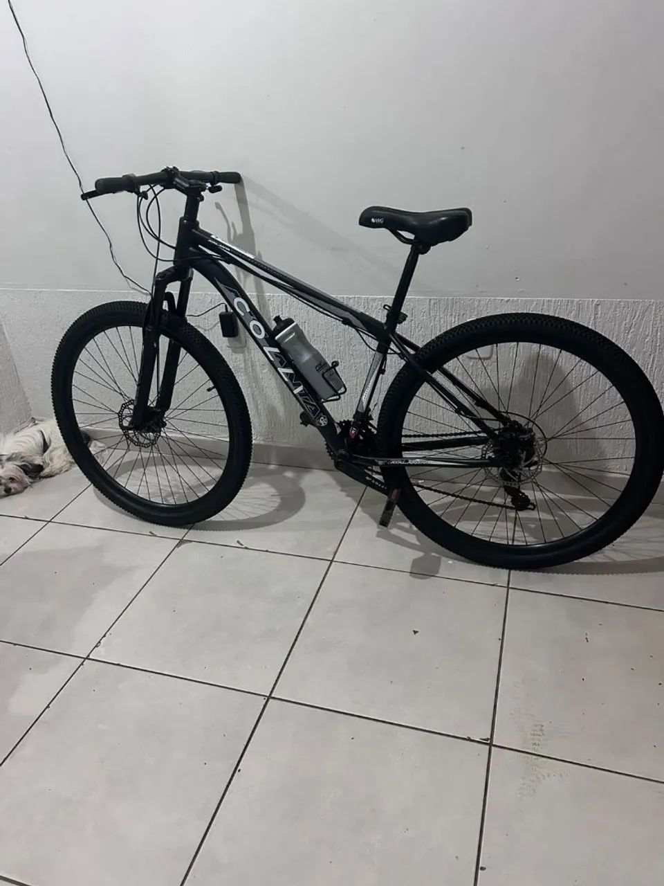Bicicleta Marca Colli Aro 29 Com Marcha Freio A Disco Semi Nova Só Pega E Ser Feliz  - Foto 2