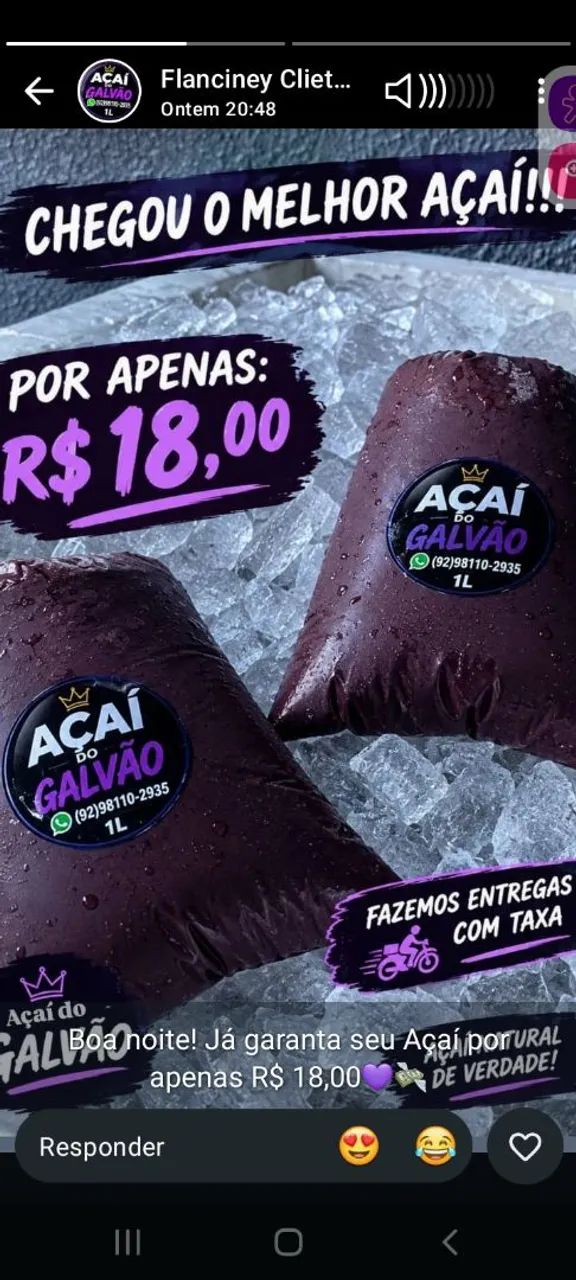 Vende se  açaí top . - Foto 2