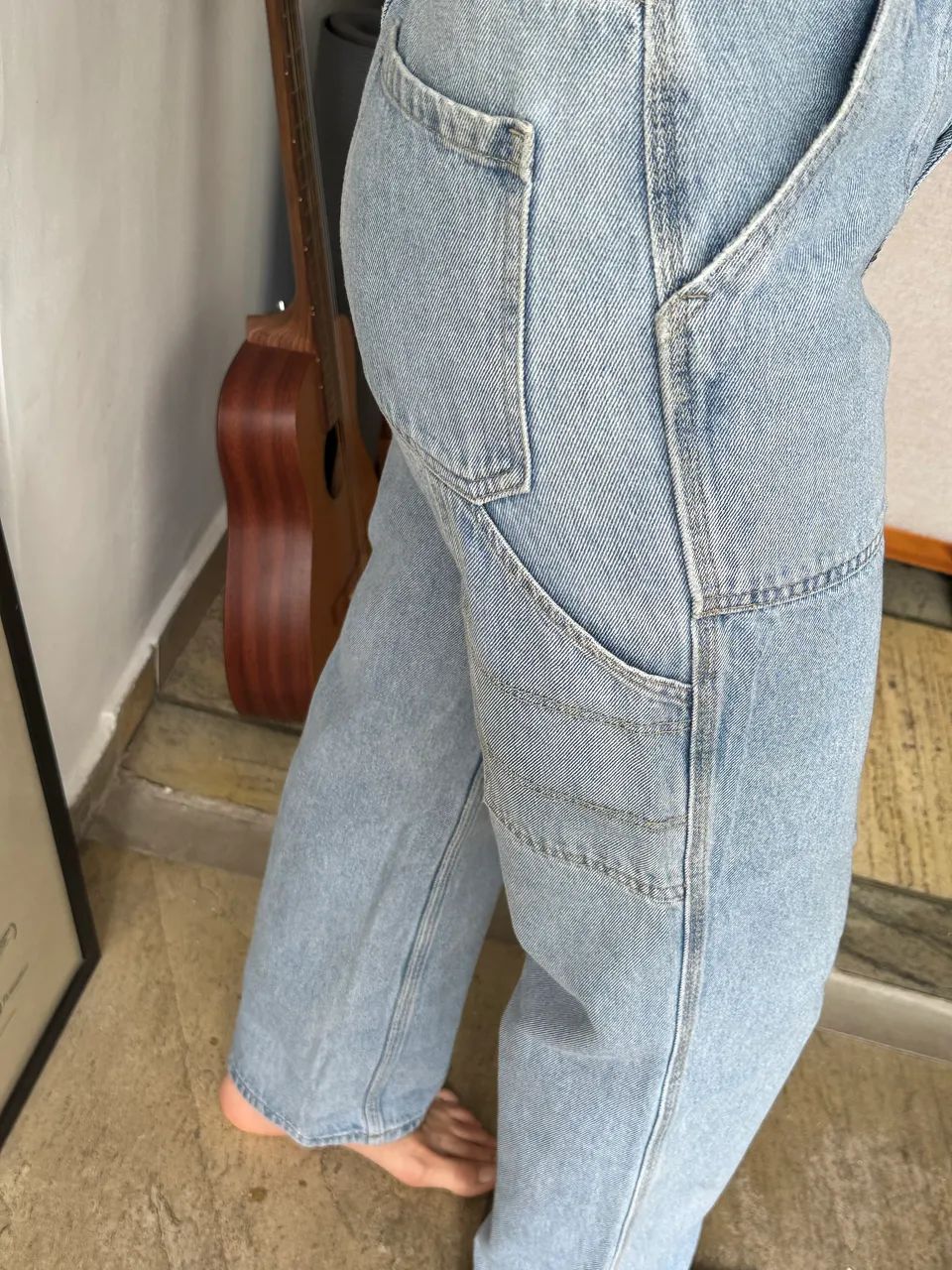 calça jeans P - Foto 4