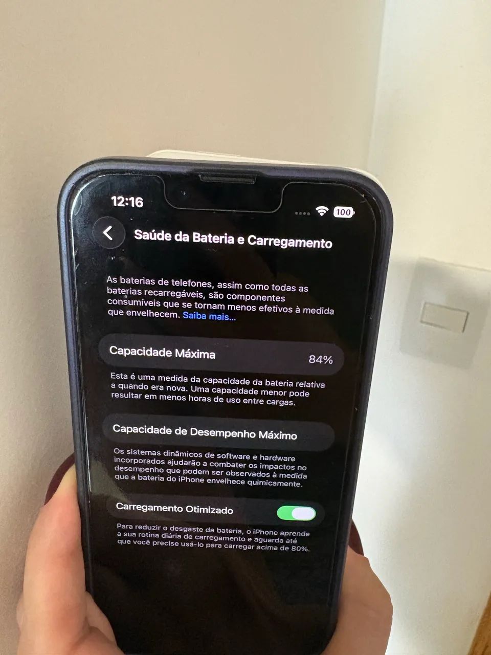 iPhone 14 estelar 256gb 84% bateria - Celulares e Smartphones