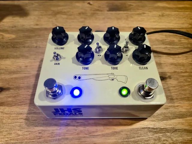 Pedal JHS Double Barrel v4 Dual Overdrive - Instrumentos musicais