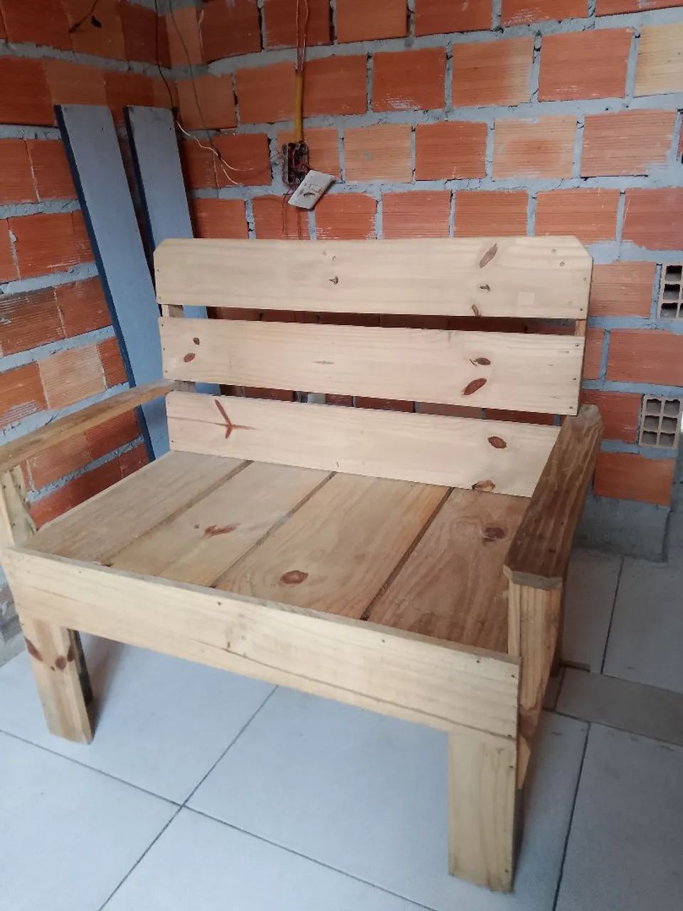 Sofá de pallet