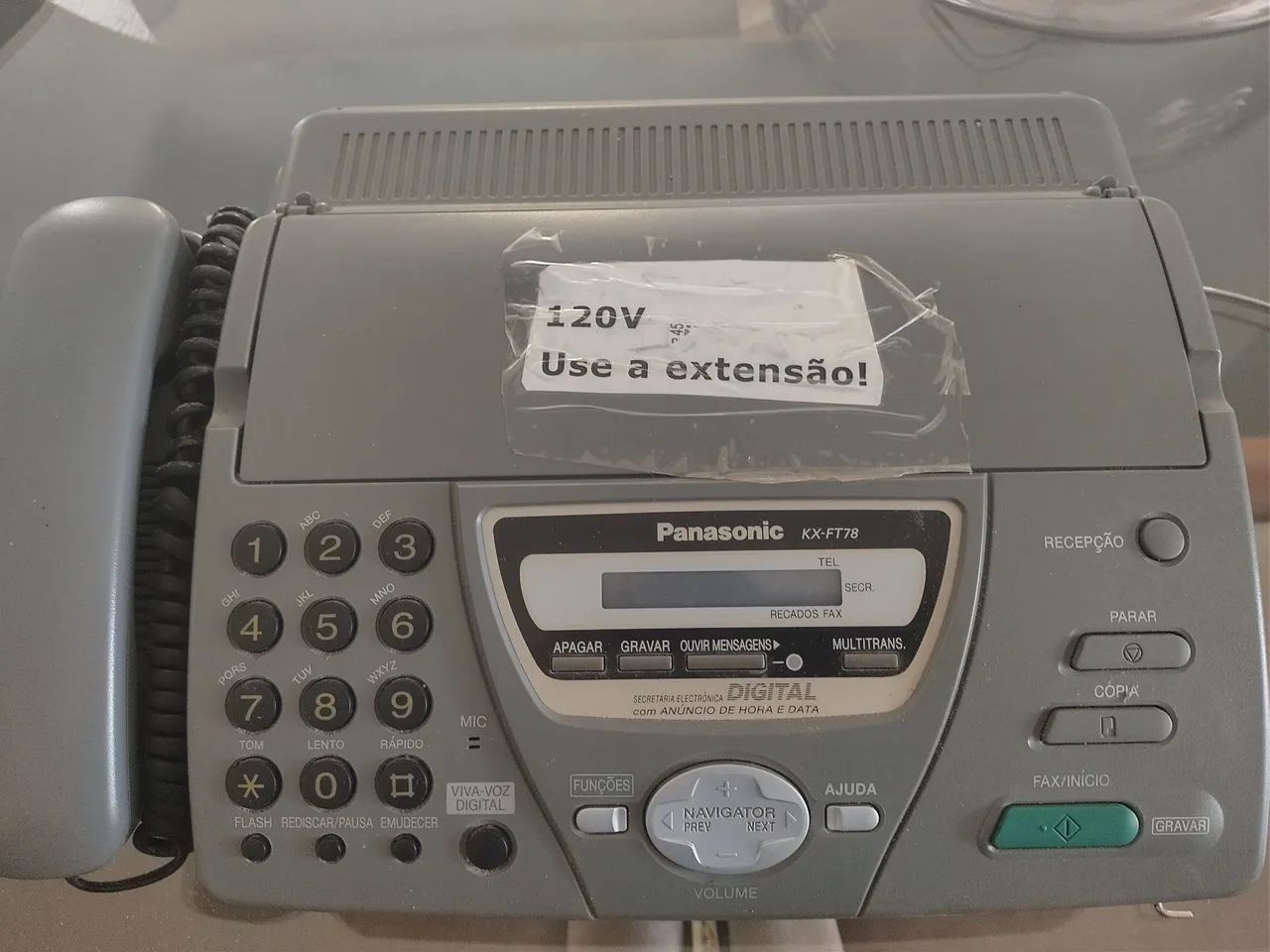 Fax Panasonic KX - FT78