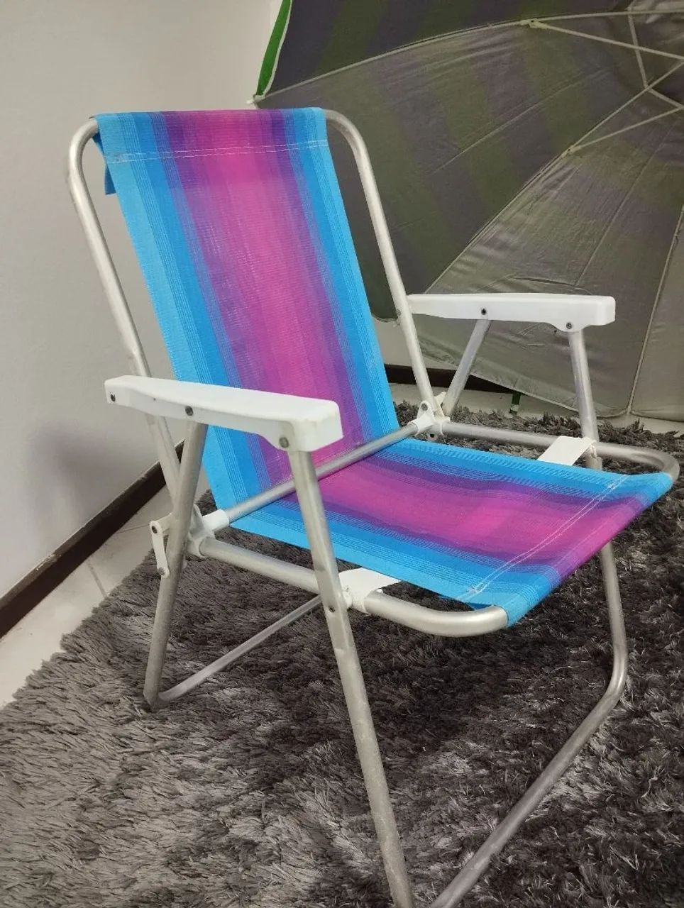 Kit praia Cadeiras e Guarda Sol - Foto 4