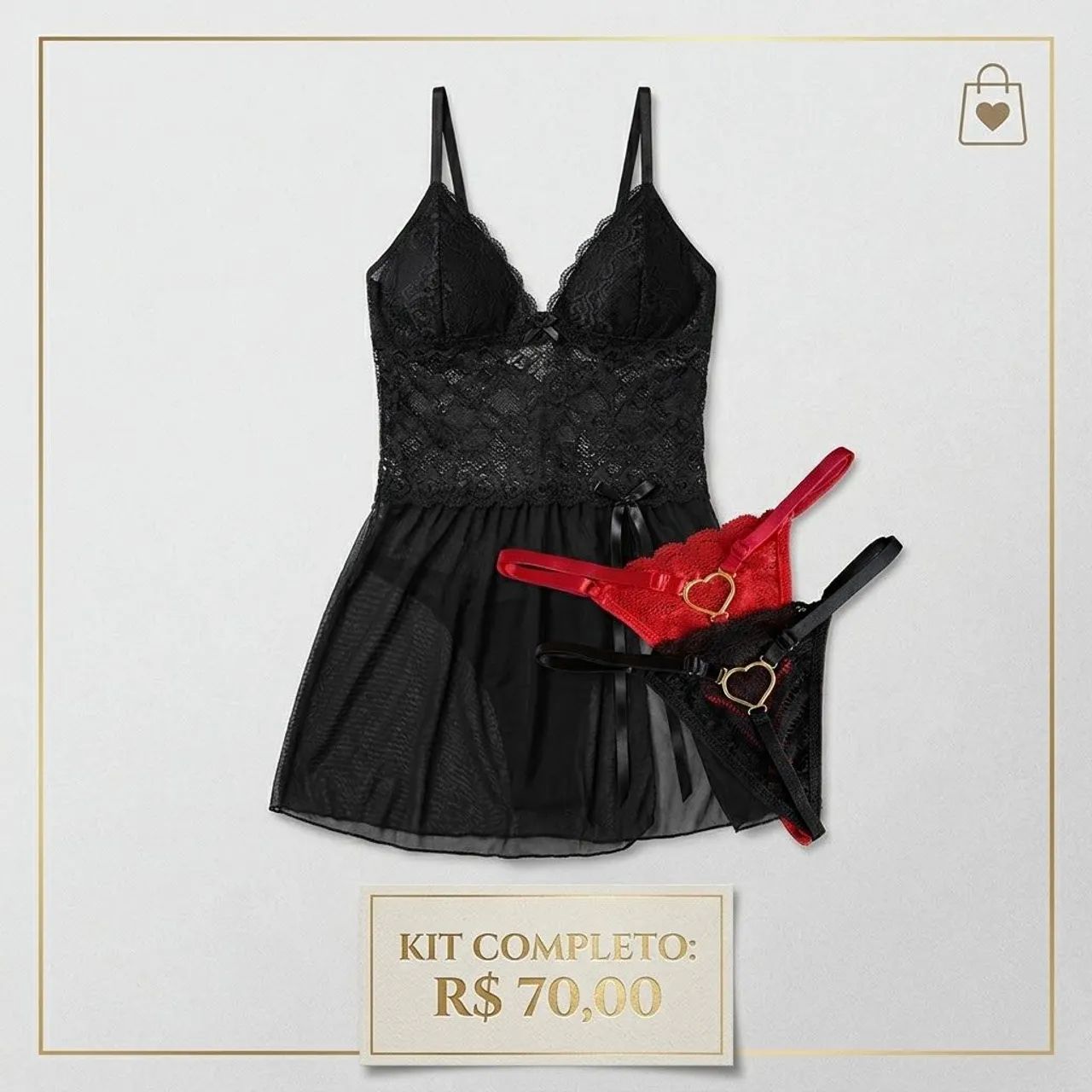 Lingerie noite dos sonhos