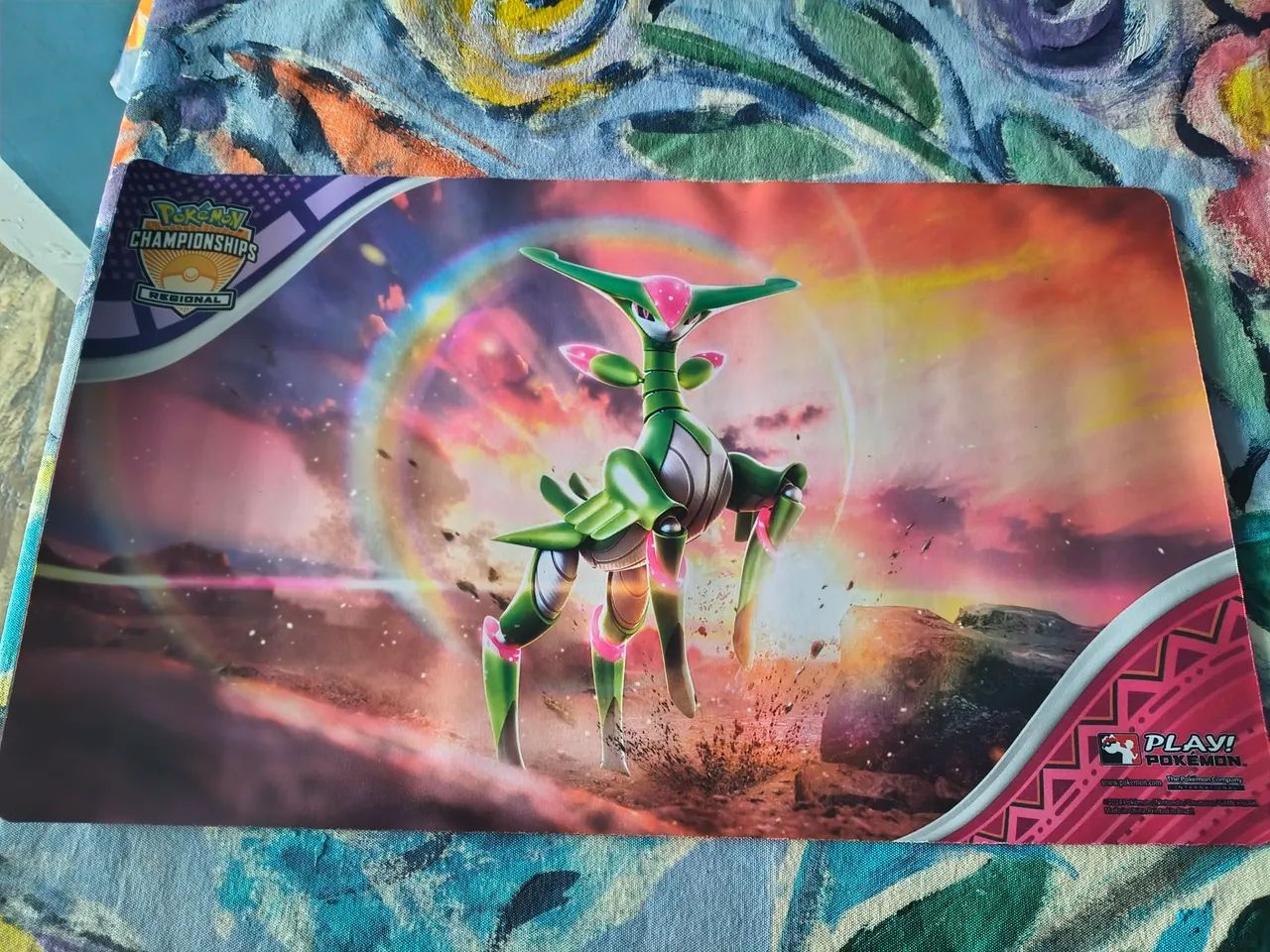 Playmat regional pokémon tcg