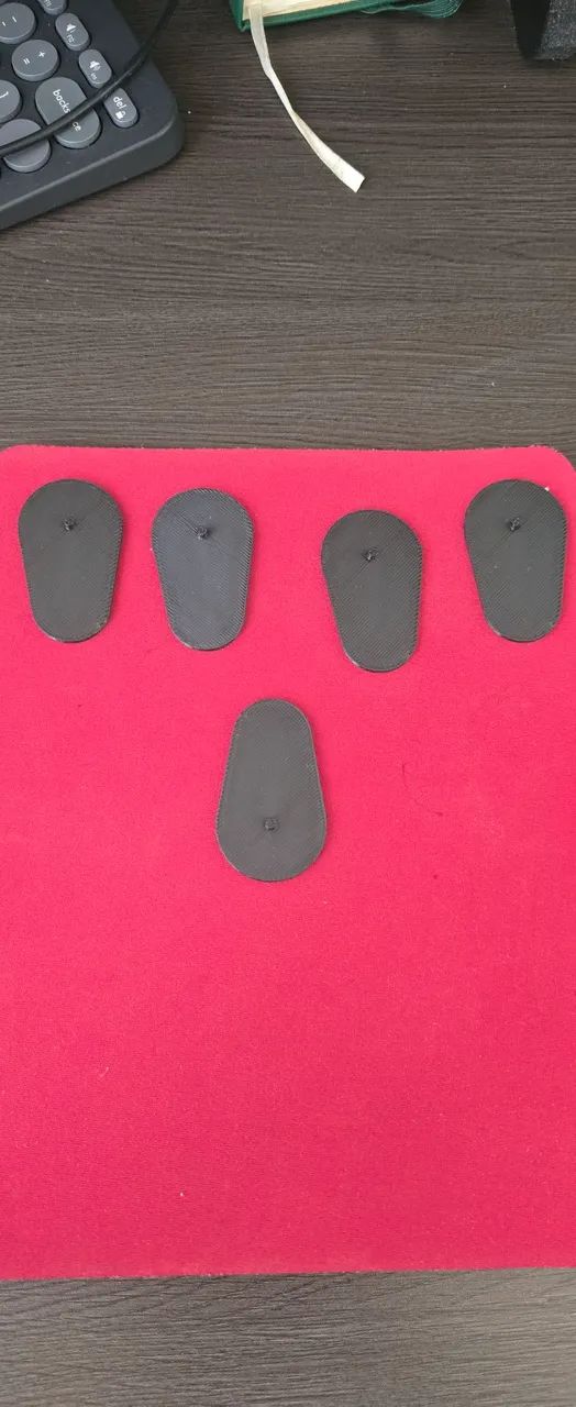 Kit com 5 suportes para Action Figure 1/12 (compativel com marvel legends)