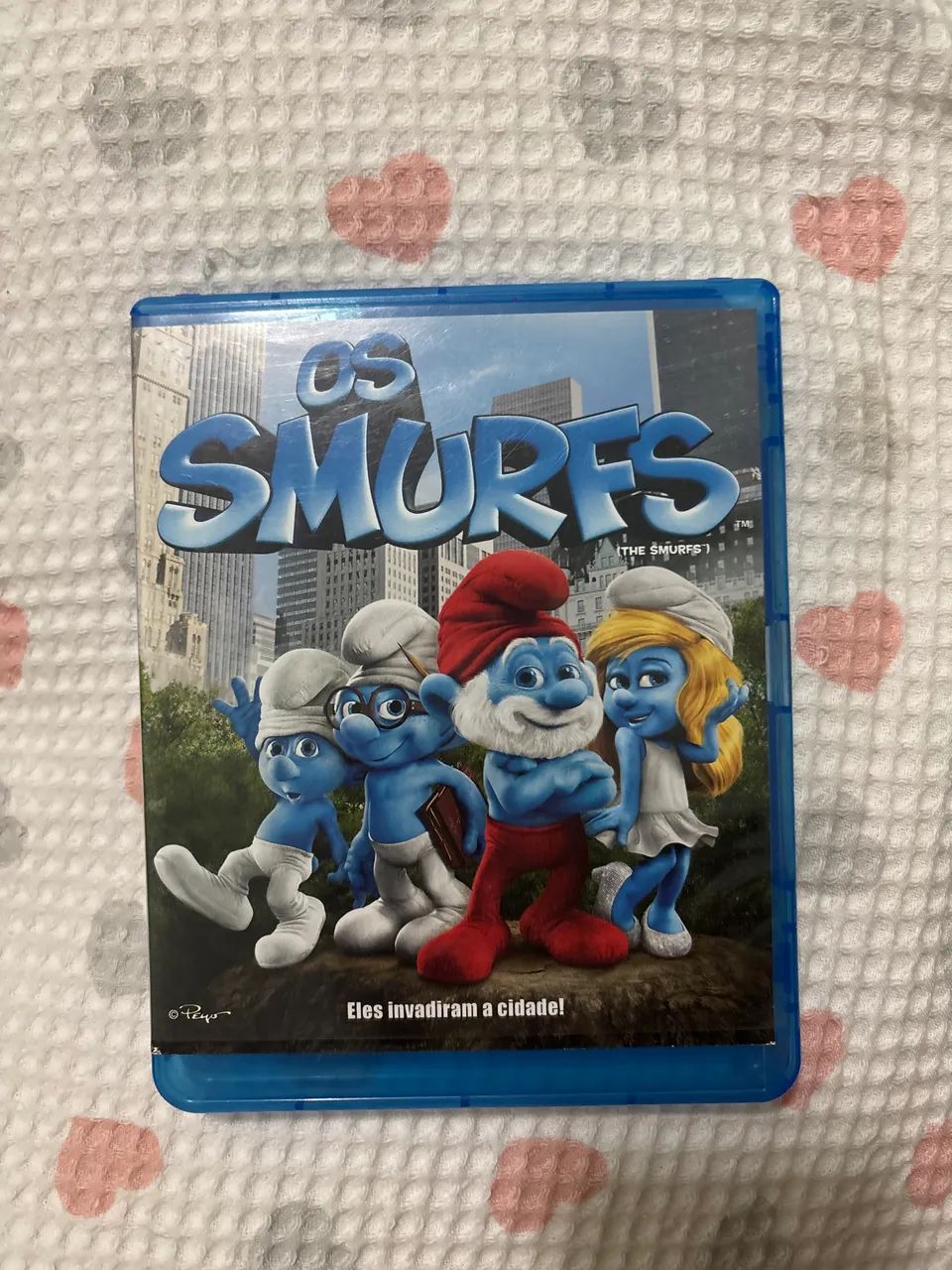 dvd os smurfs blue ray