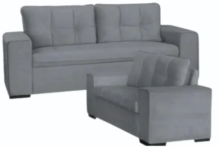 Conjunto de Sofá Capri 3 e 2 Lugares (NOVO A PRONTA ENTREGA) - Foto 4