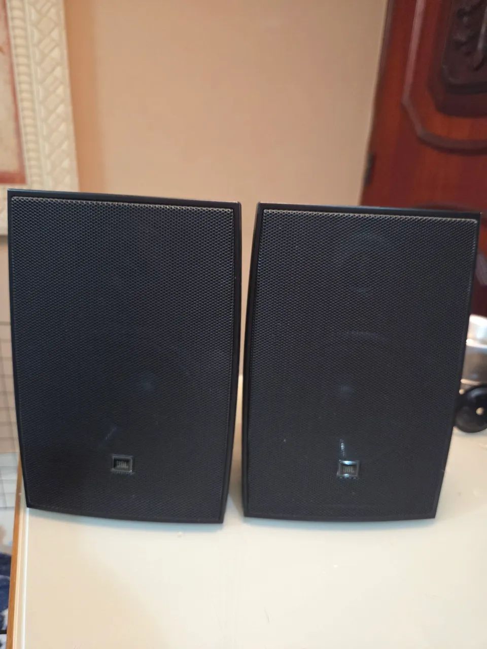 Par de caixas jbl 521p