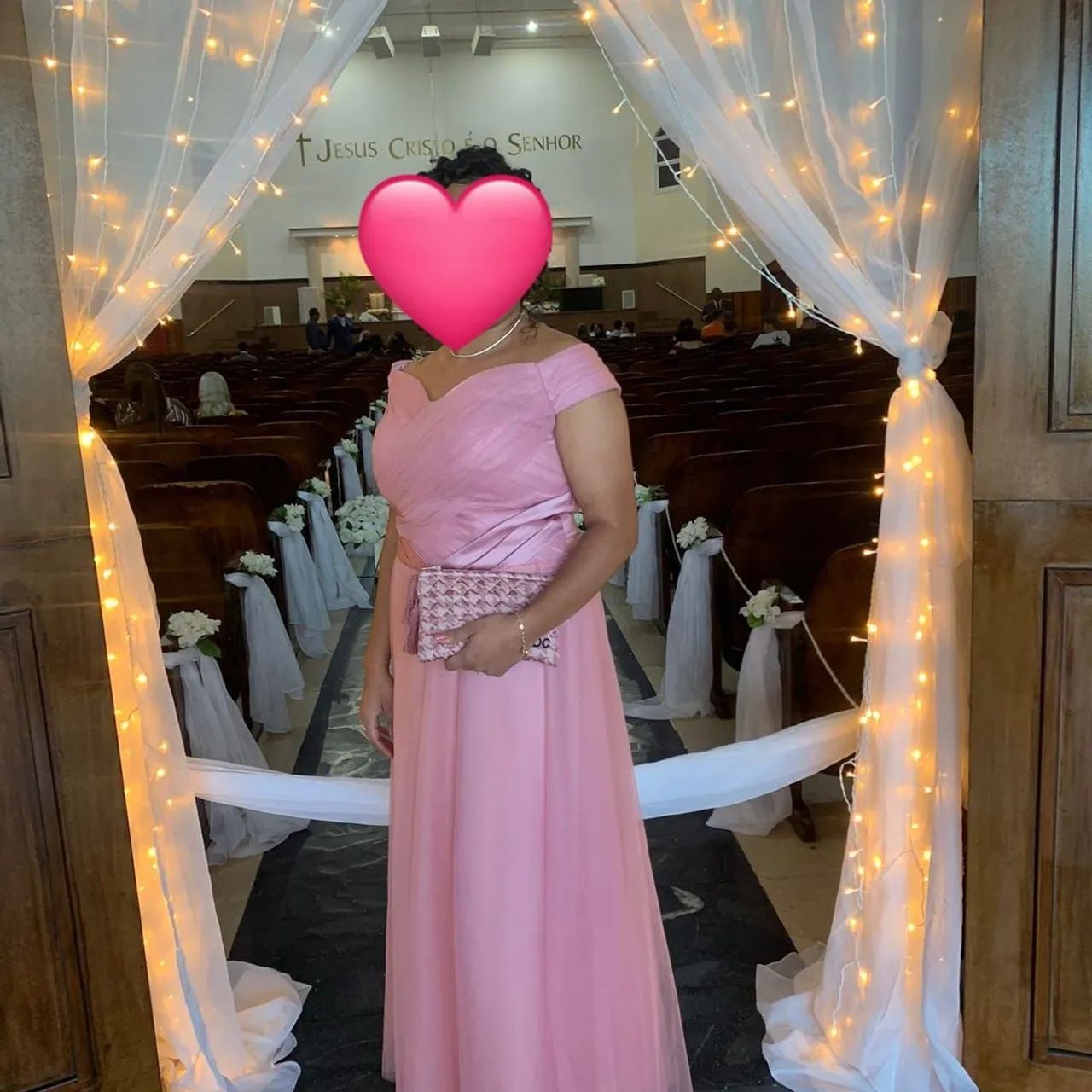 Vestido Rosa Madrinha