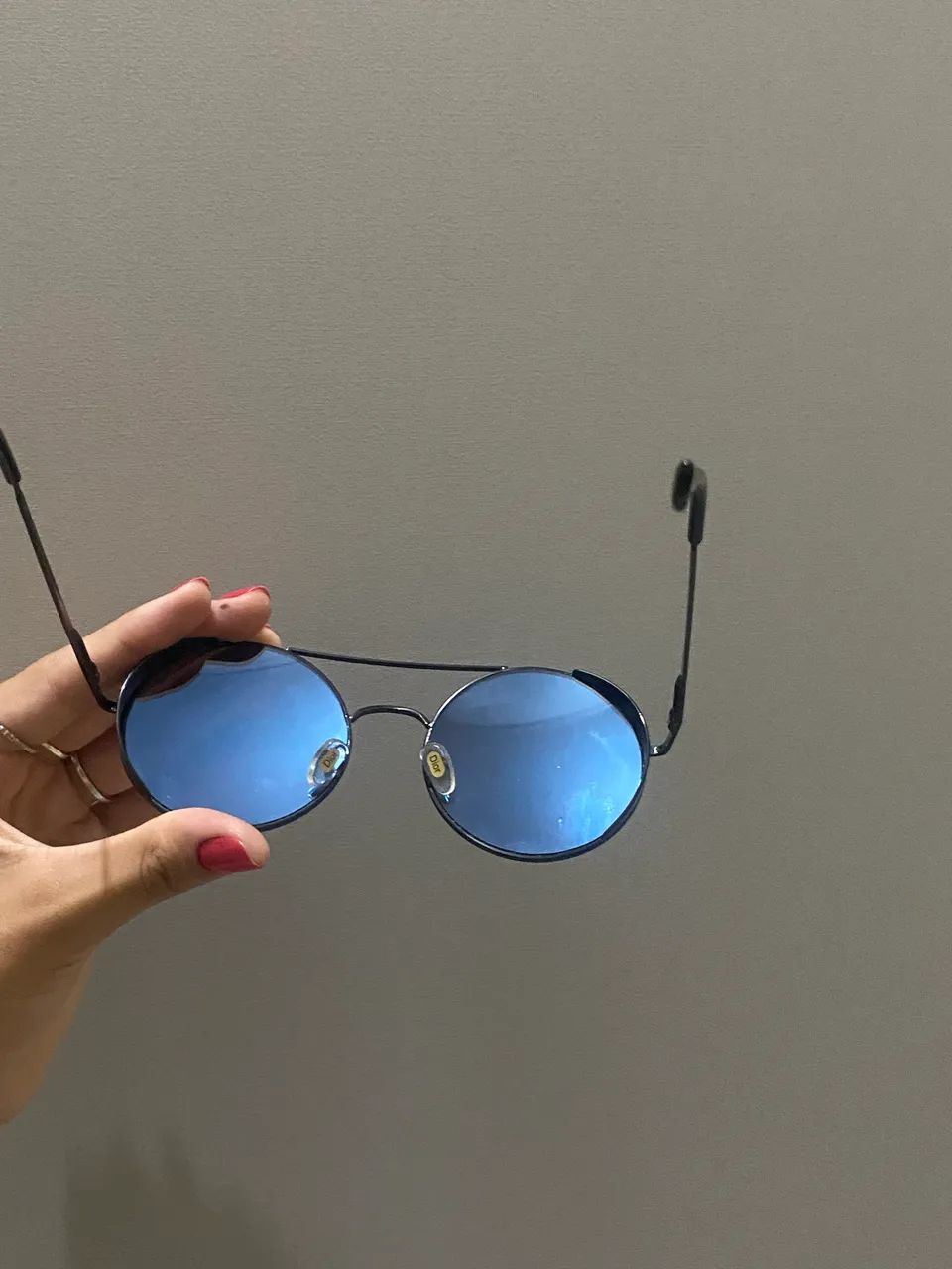 Óculos Dior Modelo So Real - Lentes Espelhadas Azuis - Foto 2