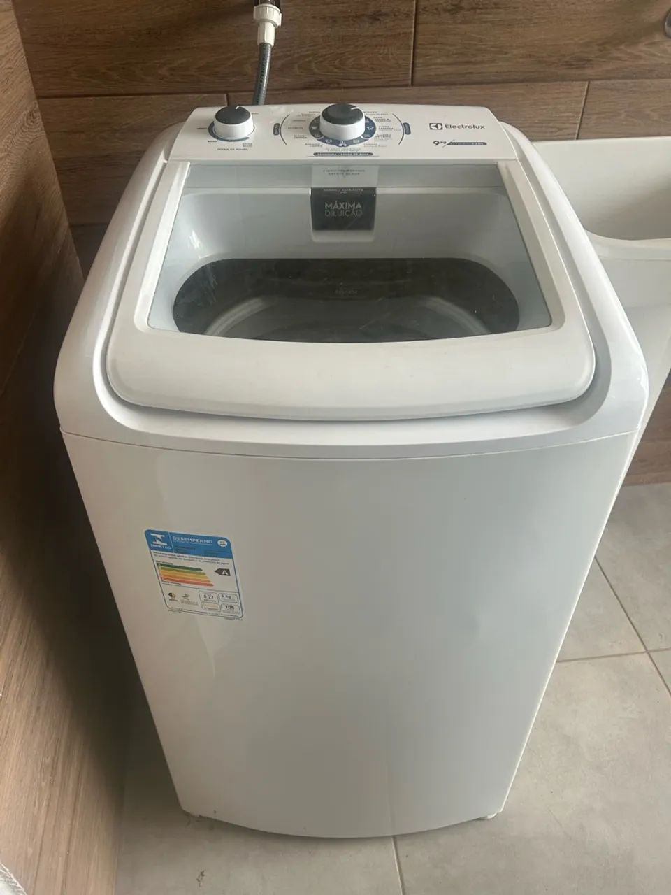 Máquina de lavar eletrolux
