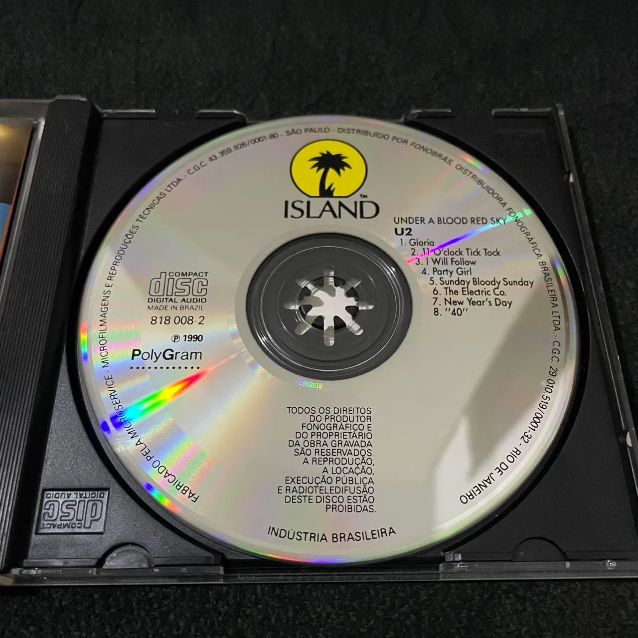 U2 - Under a Blood Red Sky (CD nacional) - Foto 3