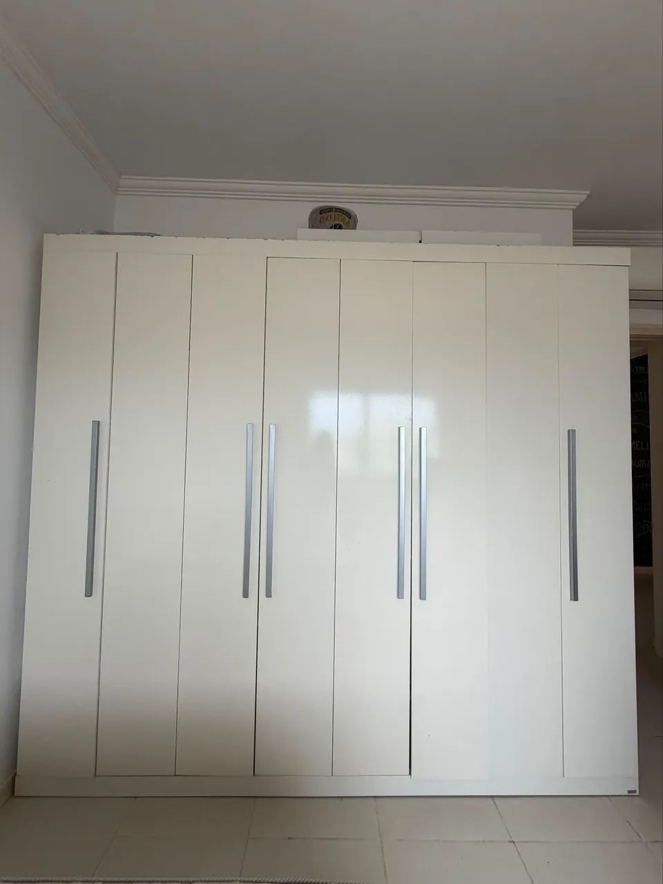 Guarda Roupa 8 Portas Branco 