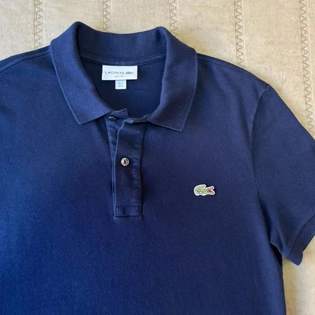 polo lacoste azul-marinho - Foto 2