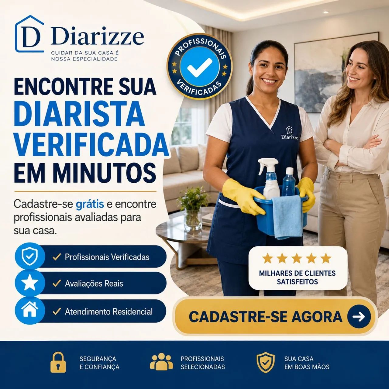 Precisa de uma Diarista? Encontre com Facilidade - Foto 2