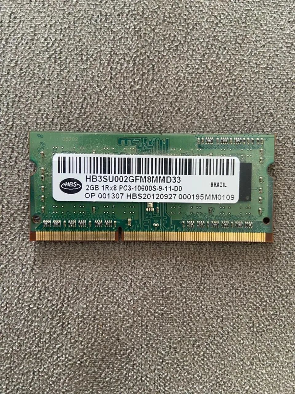 Memórias RAM 2GB para notebook - Foto 3