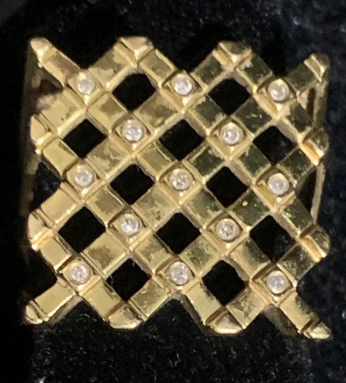 Anel em ouro e diamantes - Foto 3