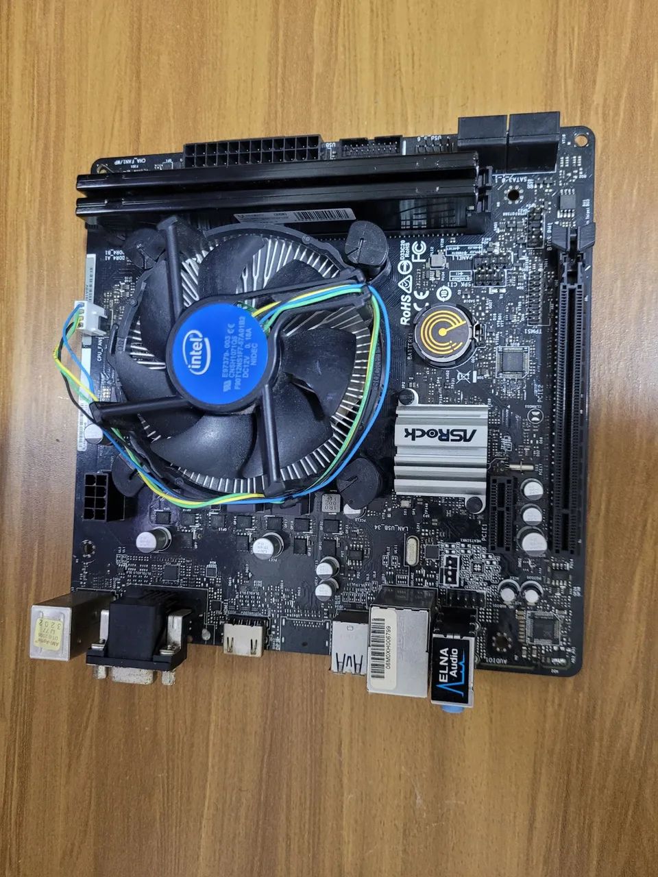 Kit I5 de 9° + placa mãe + 8gb ram 