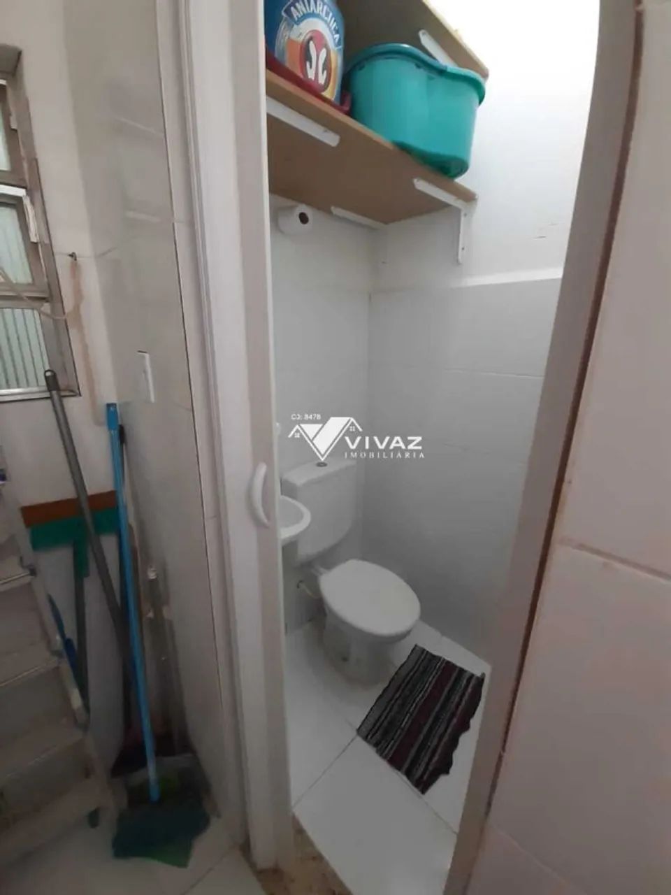 Apartamento Todo Reformado no Engenho de Dentro com 02 Quartos + Escritório e Varanda - Foto 7
