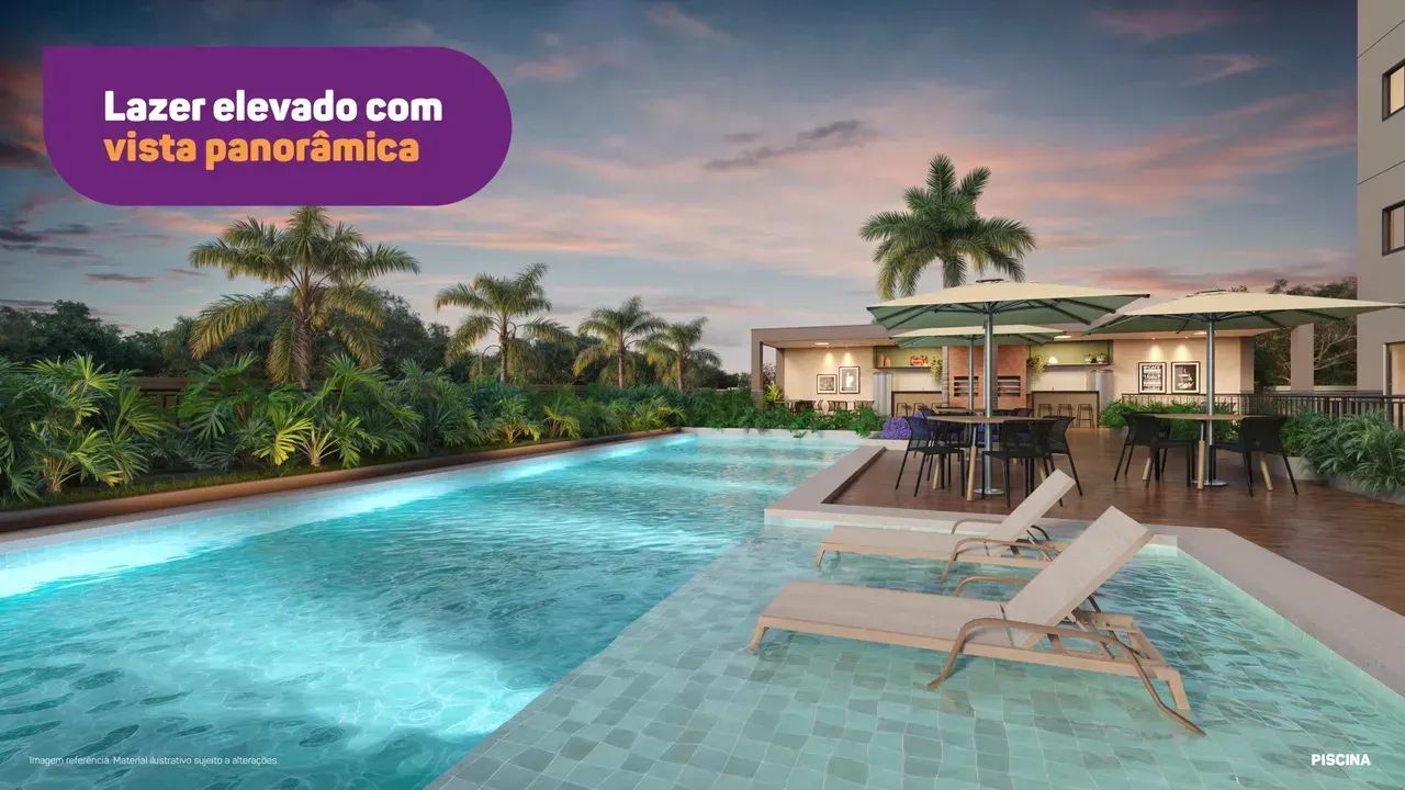 Lançamento Apartamento com 3 quartos no Monte Castelo