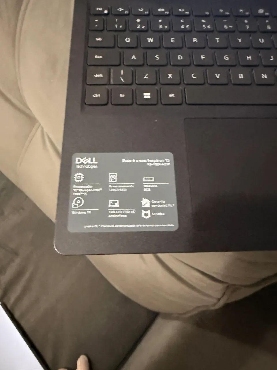 Notebook Dell - i5 12ª Geração | 8GB RAM | SSD 512GB - Foto 3