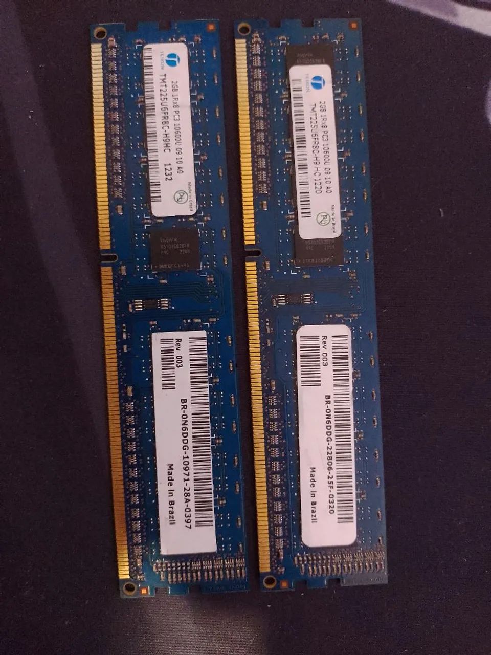 Memória DDR3 2x2GB desktop - Foto 2
