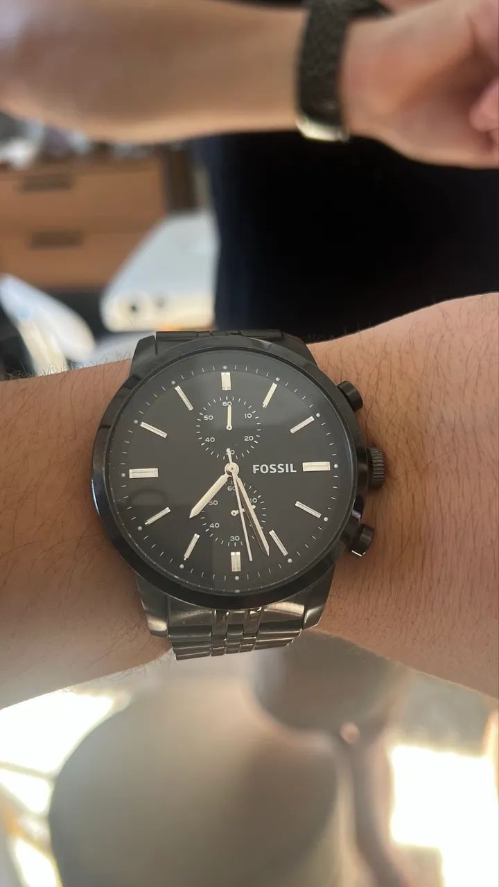 Relógio fossil townsman fs4787 - Foto 2