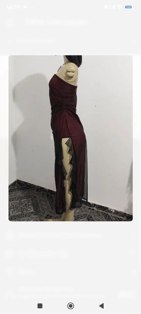 Vestido Camurça  - Foto 2