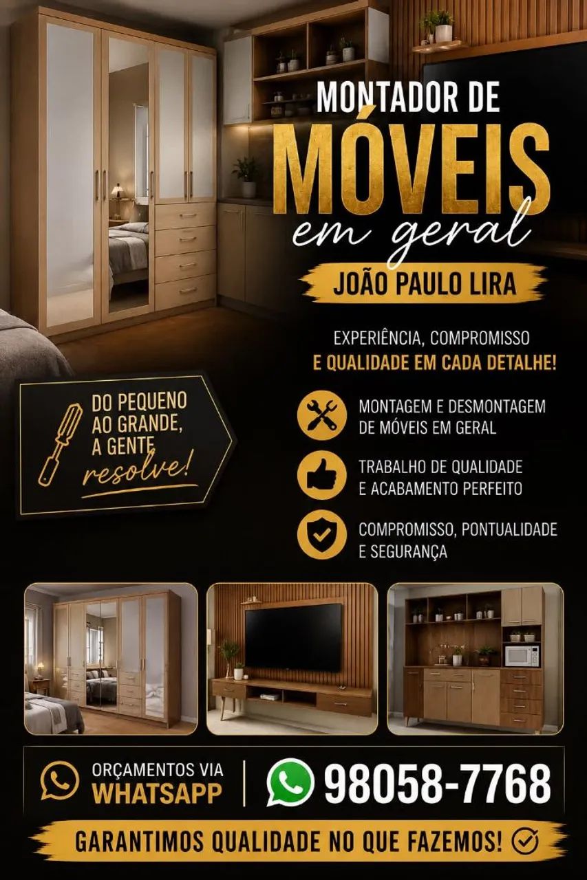 MONTAGEM DE MÓVEIS  - Foto 5
