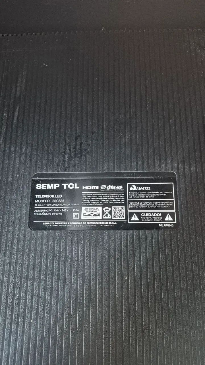 TV TCL 55C635 (Peças) - Foto 3