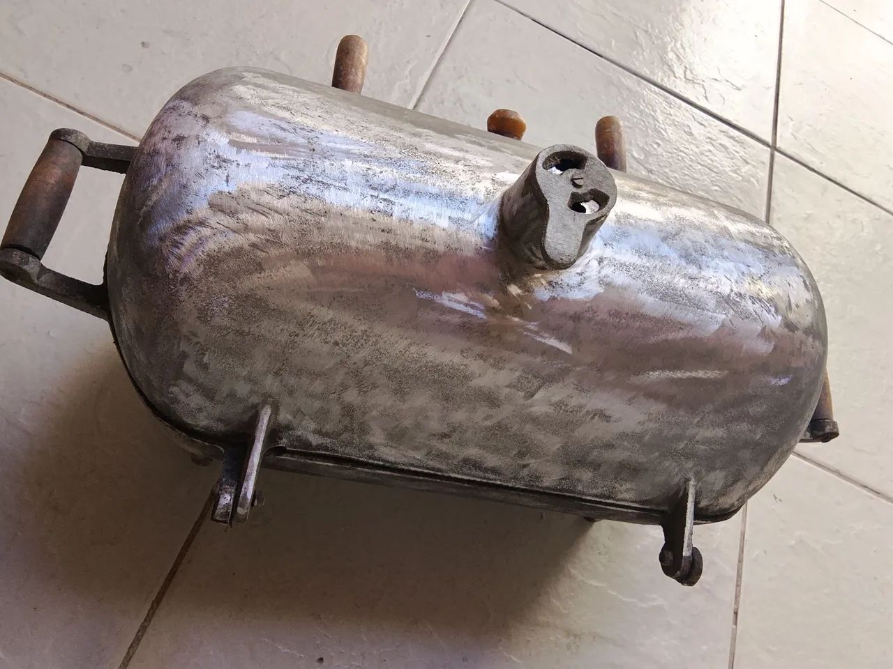 Churrasqueira a bafo com grelha. - Foto 4