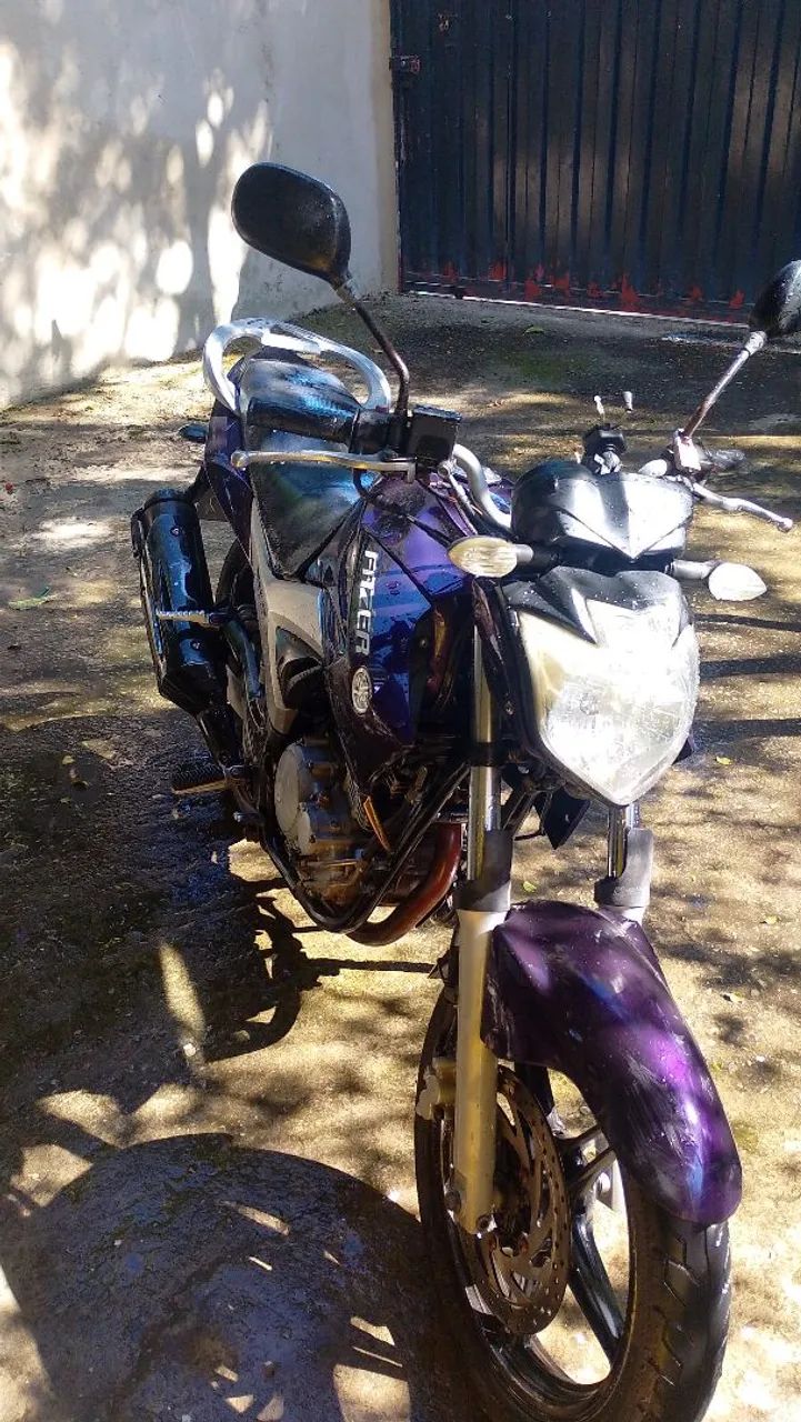 Fazer 250   2012. 2013. Roxa  - Foto 2