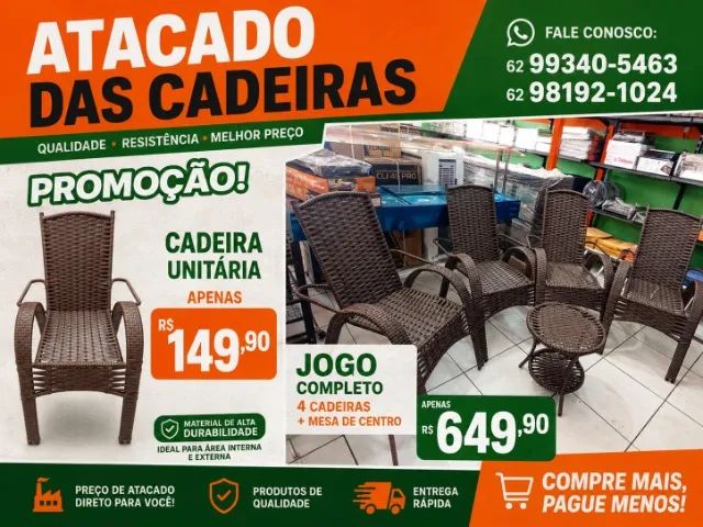 Cadeira de fibra nova