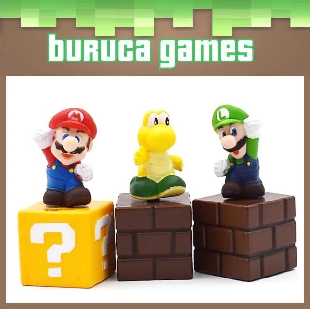 Coleção 5 Miniaturas Nintendo Super Mario Bros - Foto 5