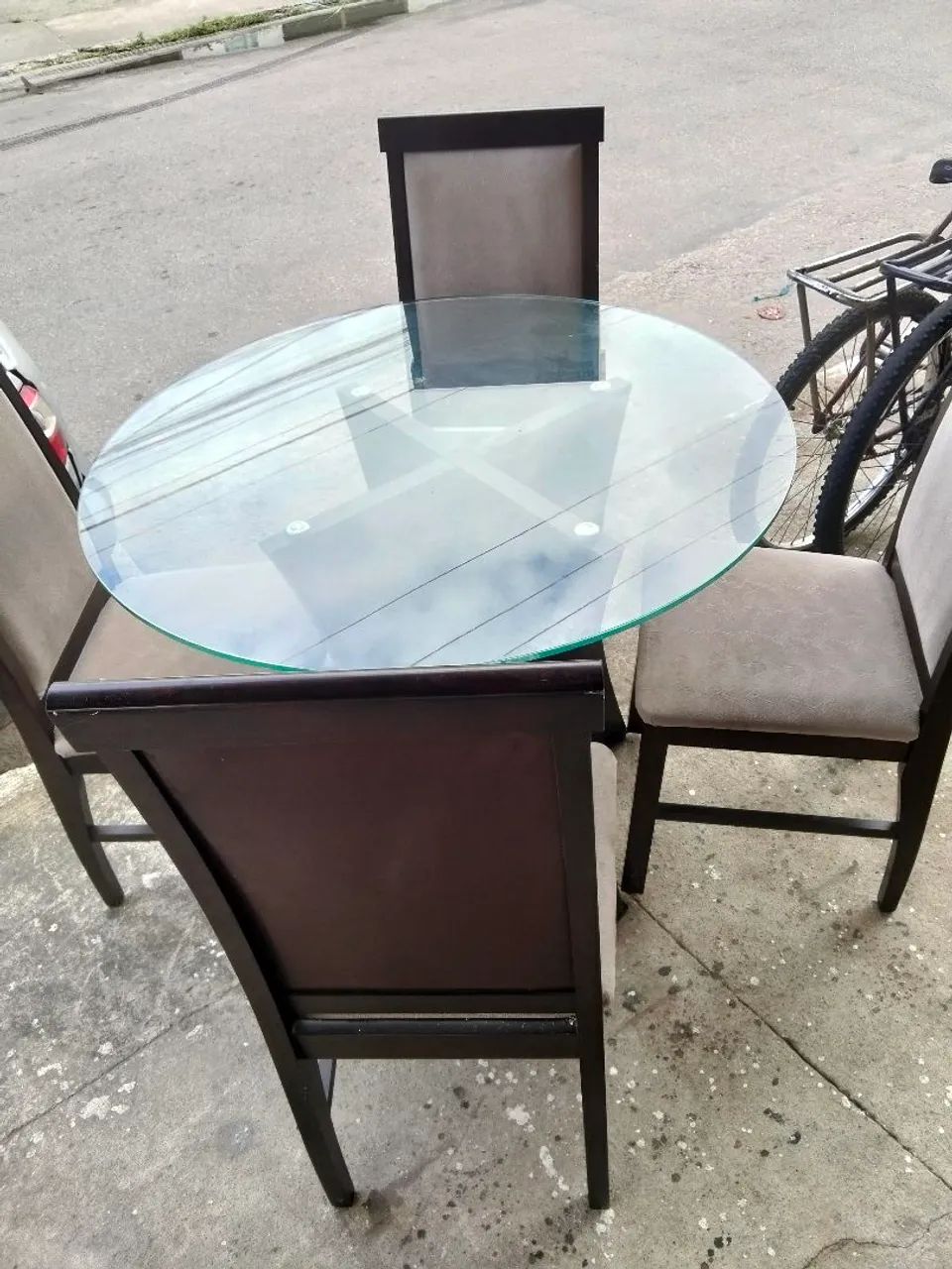Mesa de madeira entrega grátis  - Foto 5