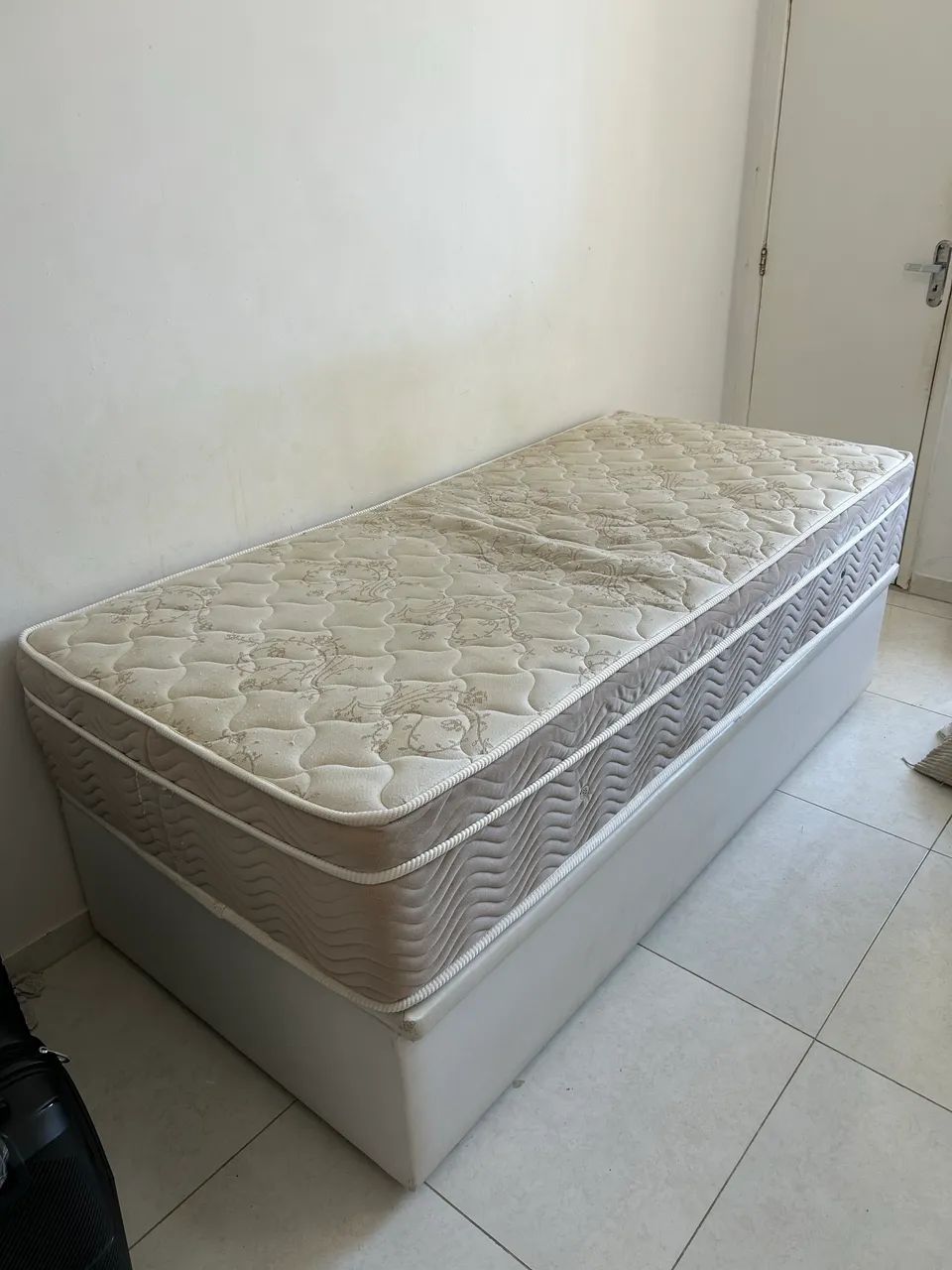 CONJUNTO Cama Box Baú Solteiro + Colchão Ortobom Premium - Foto 4