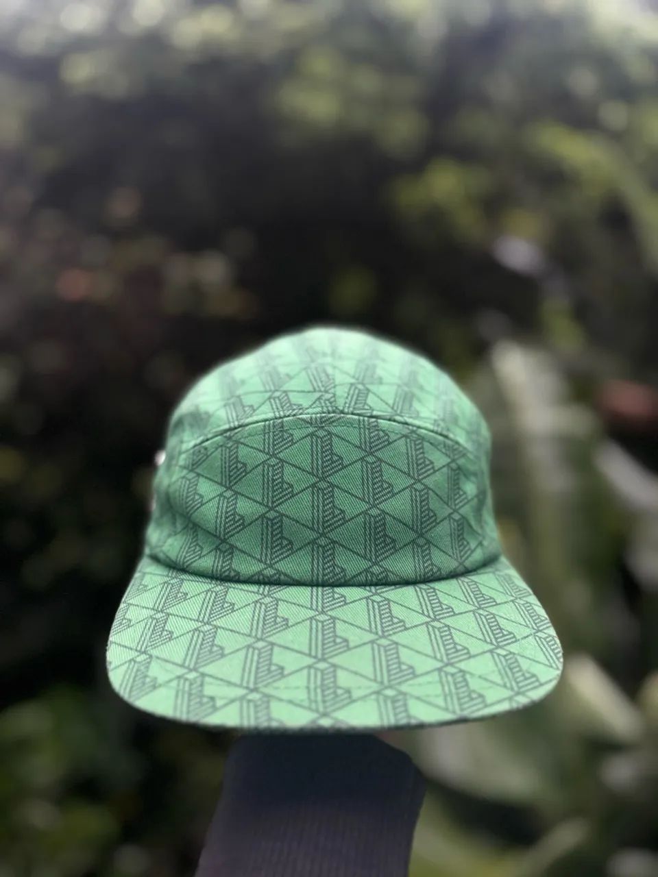 Boné Lacoste Verde Estampado | Conservado 9/10 - Foto 4