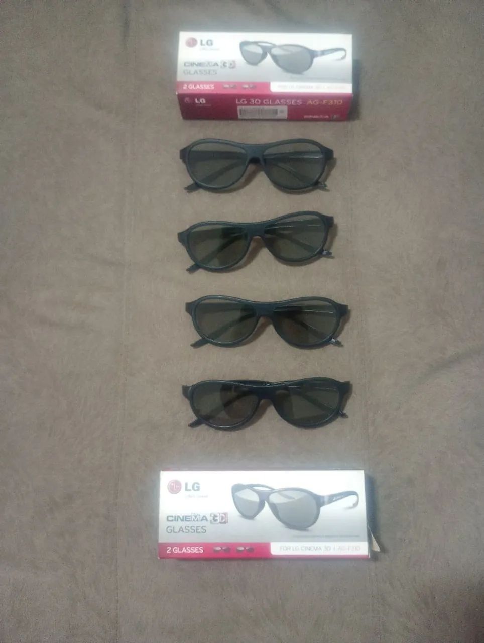 Vendo 4 óculos de cinema 3D LG  - Foto 2