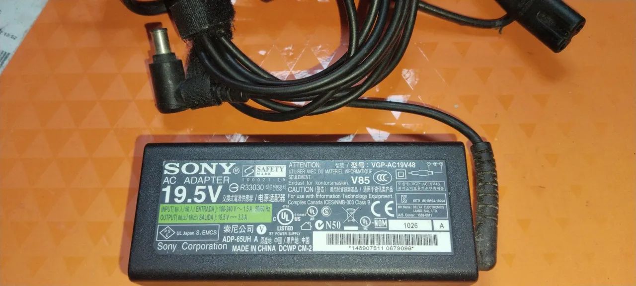Fonte original Sony 