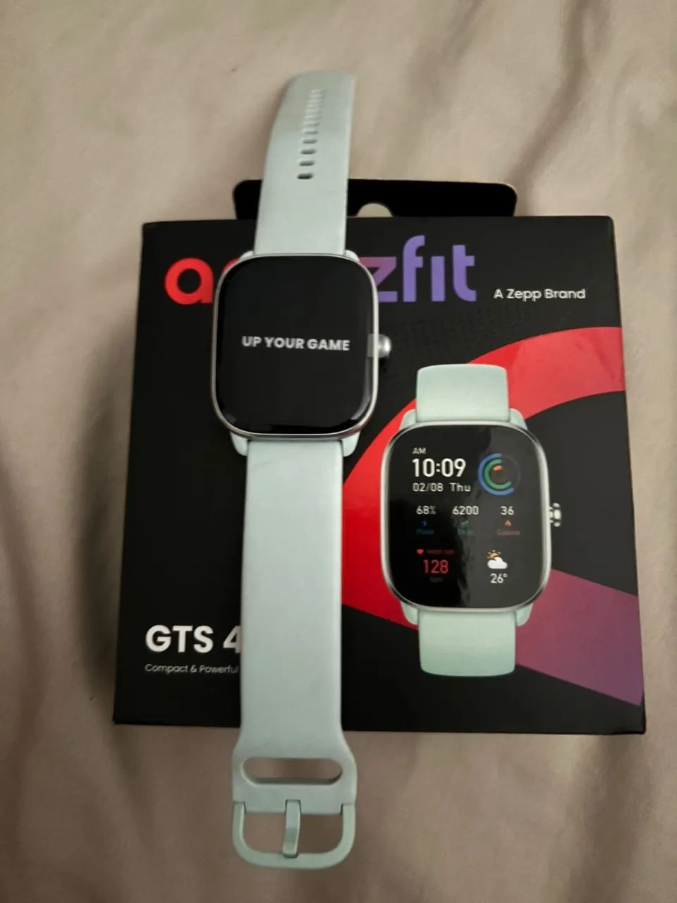 Relógio Amazifit GTS 4mini cor gelo - Foto 3