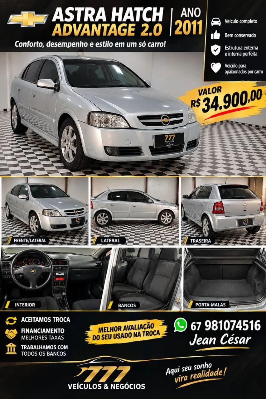 Chevrolet Astra Sedan 2.0/cd/ GLS/ Adv. 2.0 16V 4P 2000