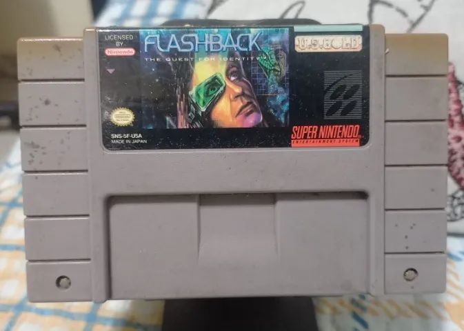JOGO FLASHBACK ORIGINAL PARA SUPER NINTENDO GAME